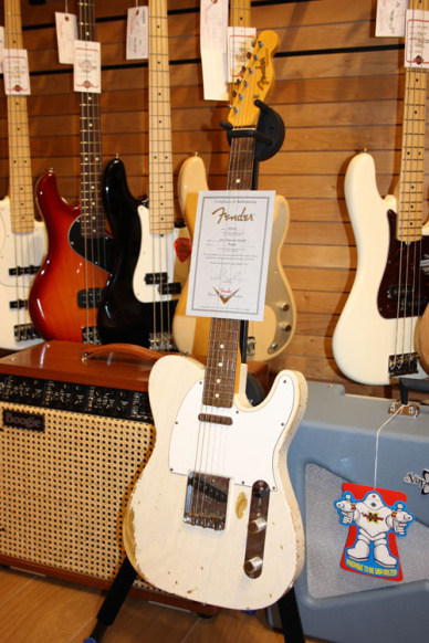 Fender Custom Shop Telecaster '63 Heavy Relic Ash White Blonde