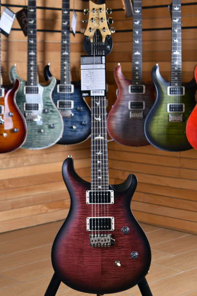 PRS Paul Reed Smith CE 24 TR3 Satin Pattern Thin Ebony Fingerboard 85/15 Faded Purple Smoke Burst