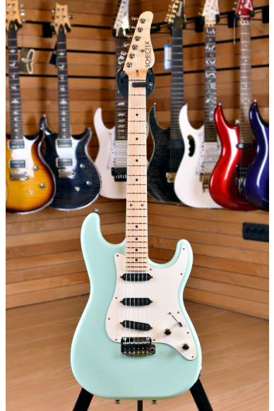 Schecter Custom Shop Traditional SSS Alder Surf Green