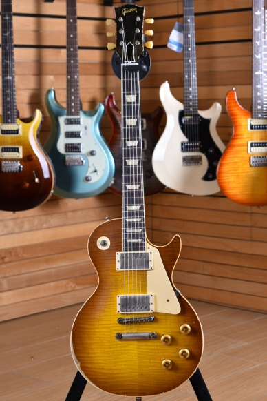 Gibson Custom Murphy Lab 1959 Les Paul Standard Reissue Ultra Heavy Aged Lemon Burst ( S.N. 90950 )