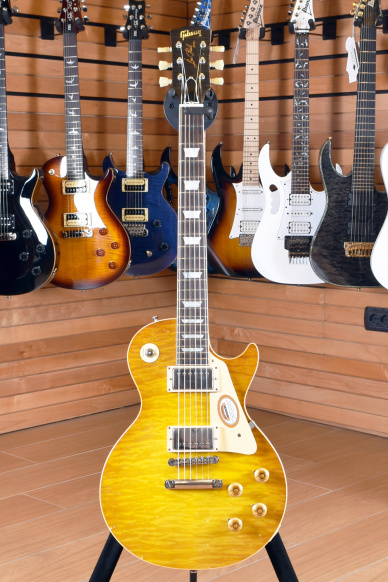 Gibson Custom True Historic 1960 Les Paul Murphy Aged Vintage Lemon Burst