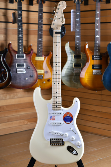 Fender Eric Clapton Signature Stratocaster Olympic White Maple Neck