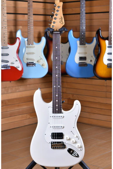 Suhr Classic S Olympic White HSS Rosewood Fingerboard
