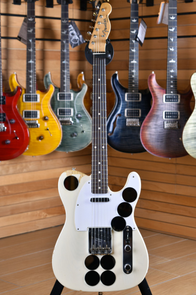 Fender Custom Shop Jimmy Page Custom Artist Series Mirrored Telecaster White Blonde Masterbuilt Paul Waller JP137