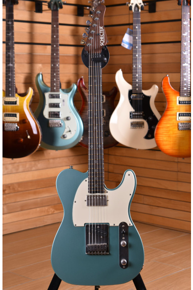 Schecter Custom Shop PT Wembley Nick Johnston Signature SH Teal Green Metallic Aged Nitro