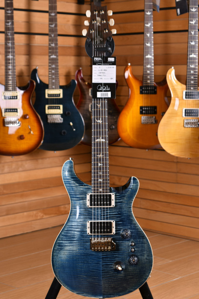 PRS Paul Reed Smith Custom 24 35th Anniversary Pattern Thin Faded Whale Blue