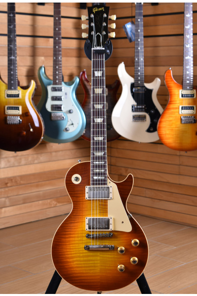 Gibson Custom Shop 60th Anniversary 1960 Les Paul Standard V3 VOS Wide Tomato Burst S.N. 001204