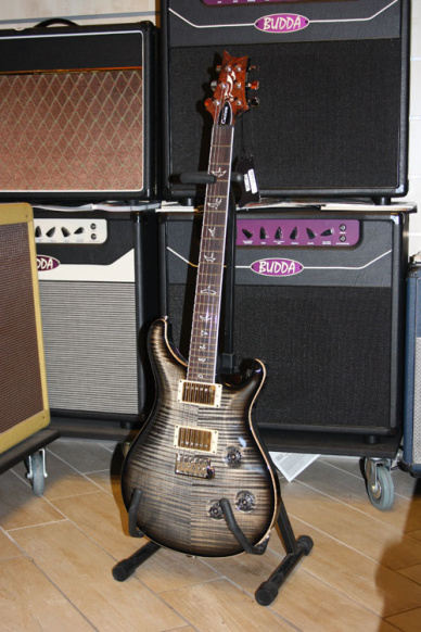 PRS Paul Reed Smith Custom 24 25th 10 Top Wide Thin Birds Switch Blade 5 Posizioni  Charcburs