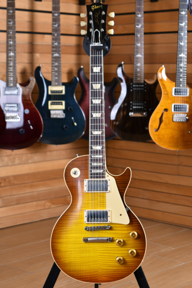 Gibson Custom 60th Anniversary 1959 Les Paul Standard VOS Indian Rosewood Royal Teaburst Hand Picked Top