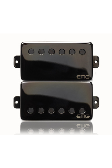 Emg James Hetfield Signature Pickup Chrome Black Set