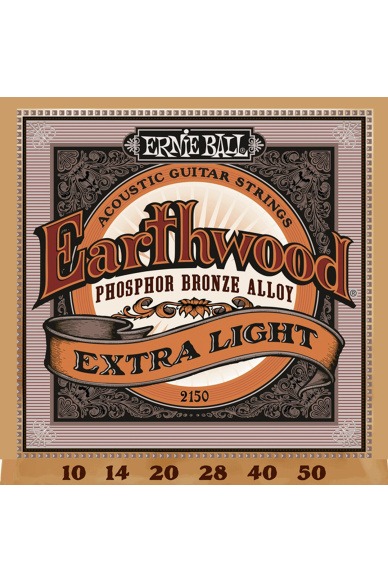 2150 Earthwood Phosphor Bronze Extra Light 10-50