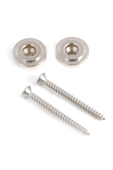 ACC-4217 Strap Button & Screw, Nickel (2)