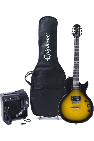 Epiphone Les Paul Player Pack Vintage Sunburst