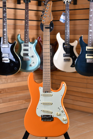 Schecter Nick Johnston SSS Maple Neck Atomic Orange