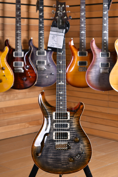 PRS Paul Reed Smith Special 22 Semi-Hollow Limited Edition Pattern Thin GEN III Tremolo 85/15 Burnt Maple Leaf