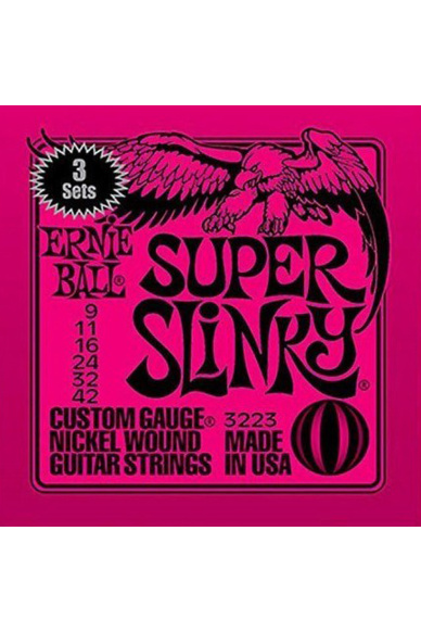 Ernie Ball 3223 Super Slinky Triple Pack