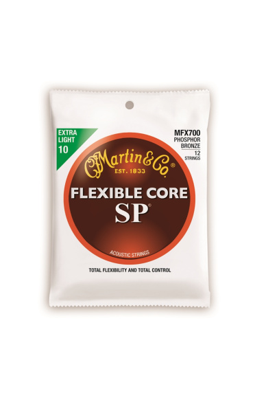MFX700 SP Flexible Core Extra Light 12-Strings Phosphor Bronze 10-54