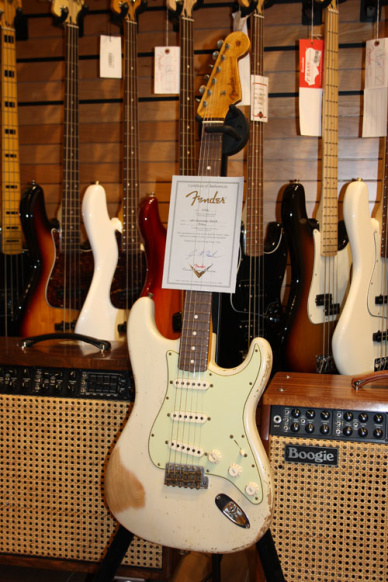 Fender Custom Shop Stratocaster '60 Heavy Relic Vintage Blonde Masterbuilt Greg Fessler