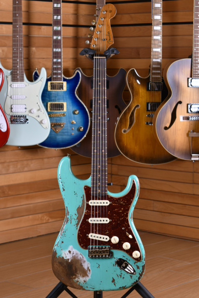 Fender Custom Shop Limited Edition Roasted '60 Stratocaster Super Heavy Relic  Aged Seafoam Green
