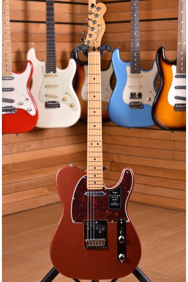 Fender Player Plus Telecaster Maple Neck Aged Candy Apple Red