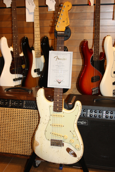 Fender Custom Shop Stratocaster '60 Heavy Relic Aged White Masterbuilt Jason Smith