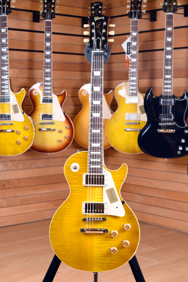 Gibson Custom Standard Historic 1958 Les Paul High Gloss Lemon Burst 2016