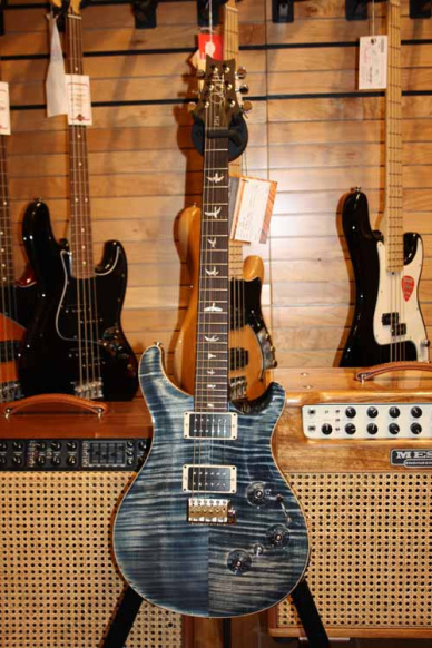 PRS Paul Reed Smith P24 Neck Patten Standard Switch Blade 5 Posizioni Fade Whale Blue