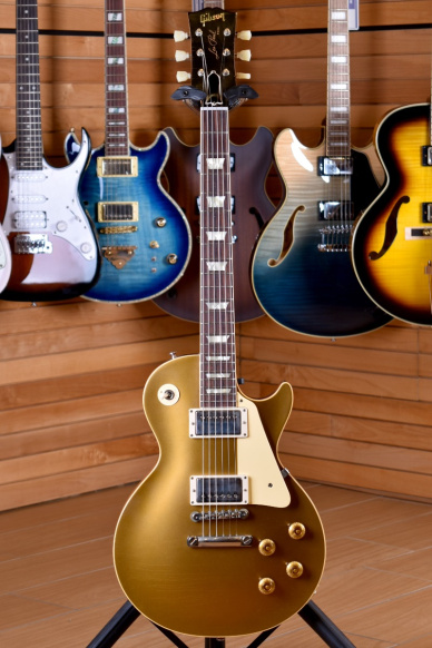 Gibson Custom Murphy Lab 1957 Les Paul Goldtop Reissue Ultra Light Aged Double Gold