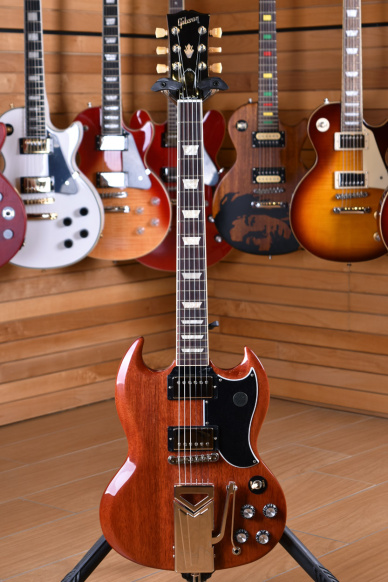 Gibson USA SG Standard '61 Sideways Vibrola Vintage Cherry ( S.N. 235710054 )