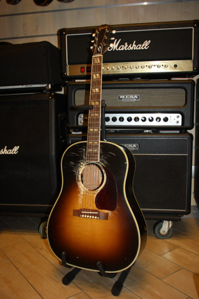 Gibson Aaron Lewis Southern Jumbo Aged Vintage Sunburst