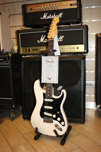 Fender Custom Shop Stratocaster Closet Classic Pro Rosewood White Blonde 2013