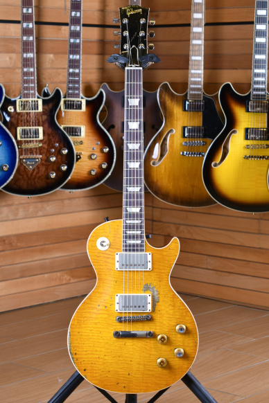 Gibson Custom Murphy Lab Kirk Hammett Signature “Greeny” 1959 Les Paul Standard Greeny Burst