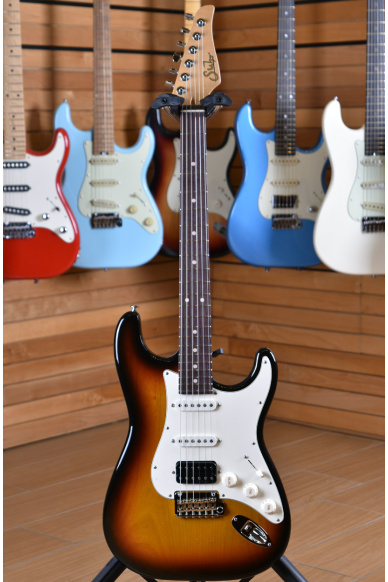 Suhr Classic S Antique HSS Rosewood Fingerboard 3 Color Sunburst