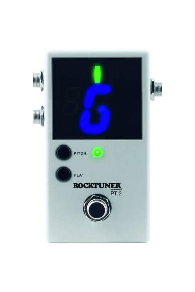 RT PT 2 WHITE Pedal Tuner, Bianco.