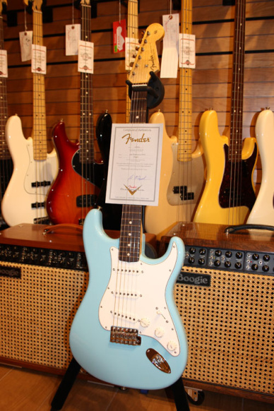 Fender Custom Shop '63 Stratocaster N.O.S. Daphne Blue Masterbuilt Greg Fessler